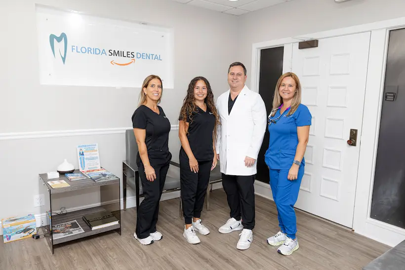 Florida Smiles Dental clinical team at the Lighthouse Point office